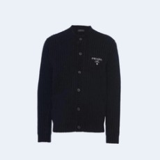 프라다 캐시고라 니트 가디건