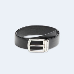 프라다 리버시블 사피아노 레더 벨트 블랙
