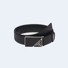 프라다 사피아노 레더 버클 벨트