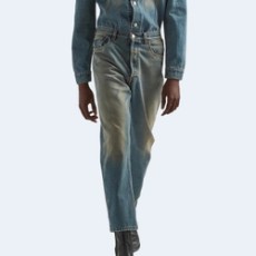 프라다 5포켓 데님 라이트 진