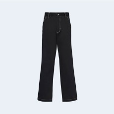 프라다 스트레치 코튼 팬츠