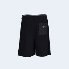 프라다 백 포켓 코튼 쇼츠