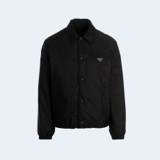 프라다 리나일론 자켓 블랙