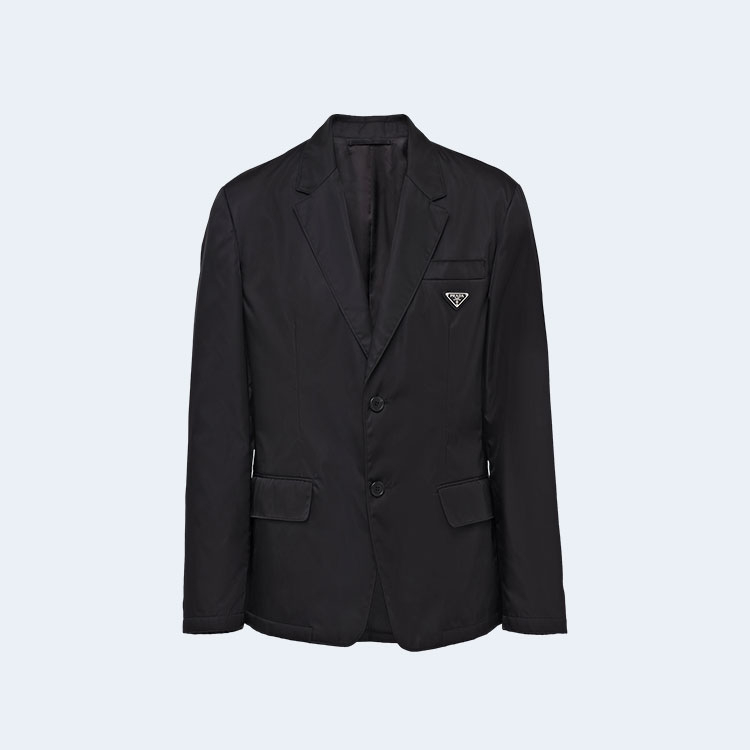 프라다 리나일론 싱글 브레스티드 자켓