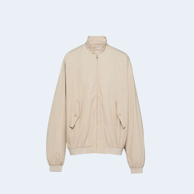 프라다 코튼 블렌드 바머 자켓