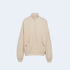 프라다 코튼 블렌드 바머 자켓