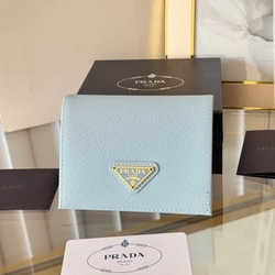 프라다 1M0204 사피아노 삼각로고 반지갑