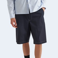 프라다 스트레치 포플린 버뮤다 쇼츠