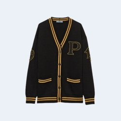 프라다 울 앤 캐시미어 가디건