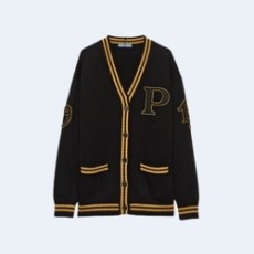 프라다 울 앤 캐시미어 가디건