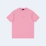 프라다 유니 삼각로고 티셔츠 핑크