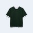프라다 퍼 그린 코튼 티셔츠