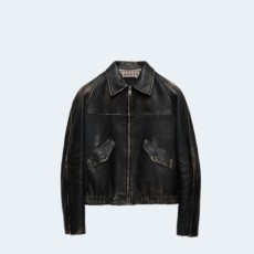 프라다 나파 가죽 재킷