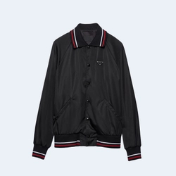 프라다 리나일론 자켓 블랙