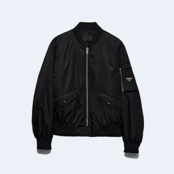 프라다 리나일론 ma-1 봄버 재킷