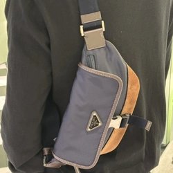 프라다 리나일론 벨트백 2VH176