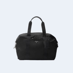 프라다 리나일론 사피아노 가죽 더플백