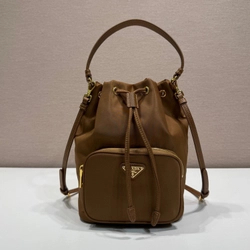 프라다 듀엣 리나일론 버킷백 1BH038