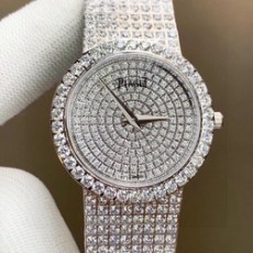 피아제 원형 트레디션 18K 올 다이야 (여성용)